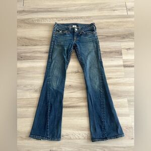True Religion 27 Straight Leg Jeans